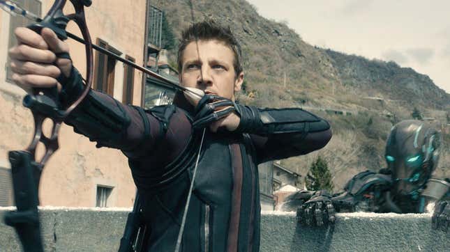 Jeremy Renner as Hawkeye in Avengers: Age Of Ultron