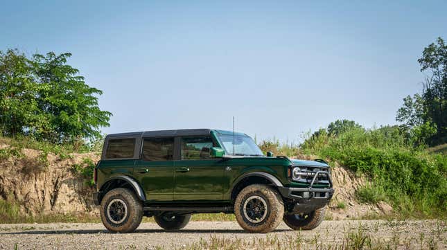 GM Still Won't Make a Gas-Powered Bronco Competitor