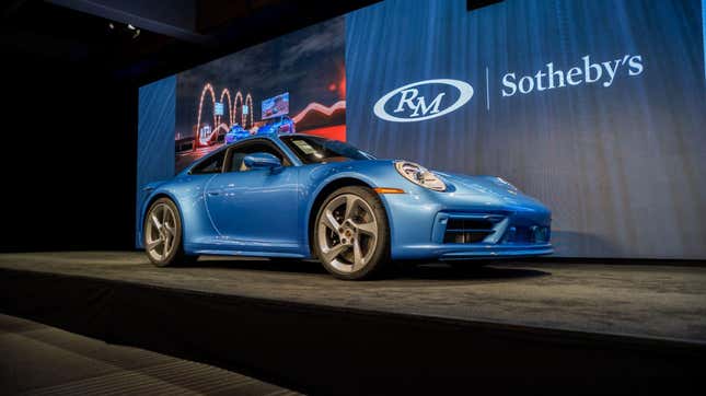 Image for article titled Real-Life Porsche 911 Sally Carrera from &#39;Cars&#39; Sells at Auction for $3.6M