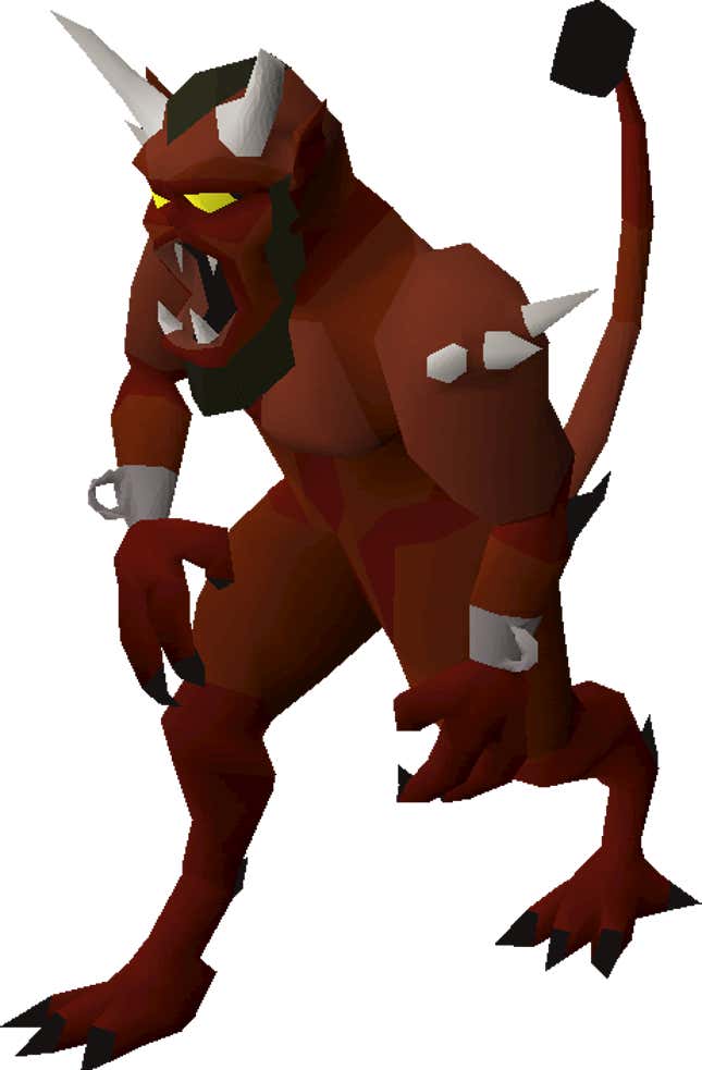 A frightful “Lesser Demon.”