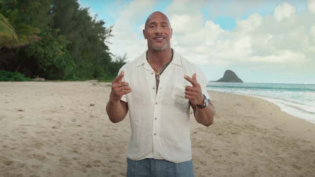 Dwayne Johnson Moana Live Action