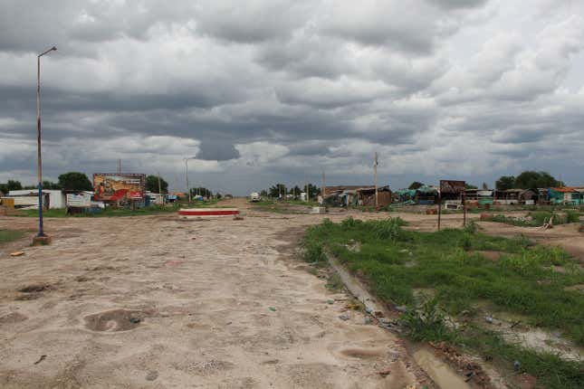Back in June, Bentiu was a ghost town. People had left their houses and child soldiers patrolled the streets.