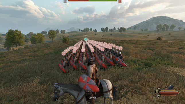 A screenshot from Crusader Blade