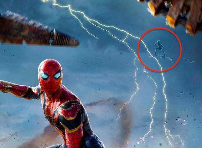 Imagen para el artículo titulado ¿Cuántos villanos puedes ver en el nuevo póster de Spider-Man: No Way Home?