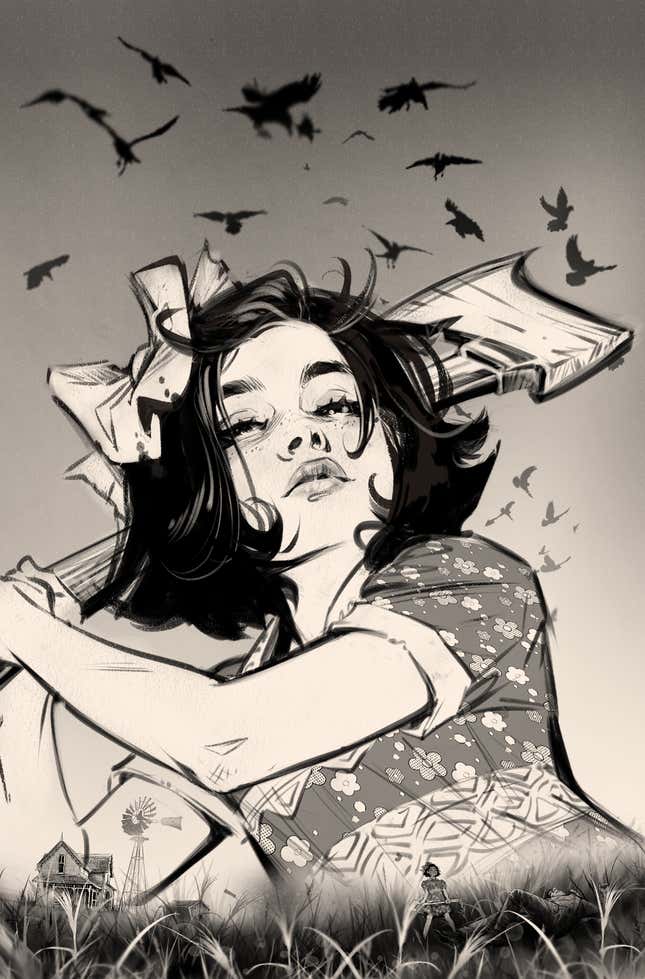 Image for article titled Enter a World of Slasher Imaginary Friends and Housewife Horror in These New Comics