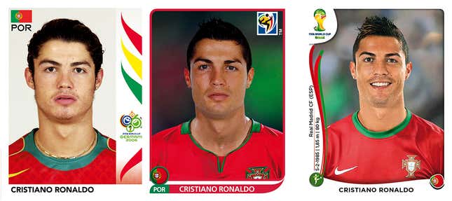 Cristiano Ronaldo Panini Sticker