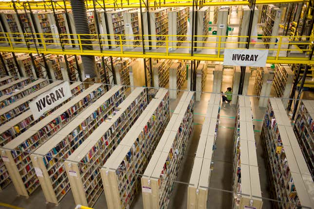 The largest bookstore in the world. (AP/Scott Sady)