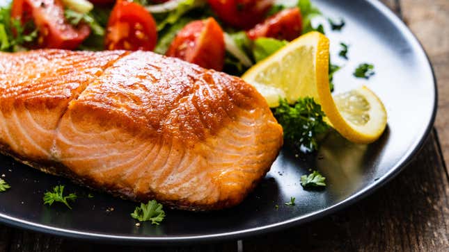 Image for article titled You Should Air Fry Some Salmon