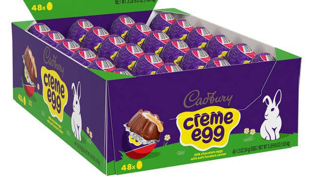 Los Cadbury Creme Egg son los huevos de chocolate más vendidos en el Reino Unido