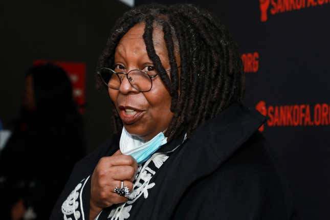 Image for article titled Whoopi Goldberg Apologizes For Linking Turning Point USA To Neo-Nazi Demonstrators