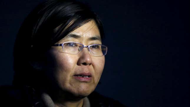 Wang Yu in Beijing in March.
