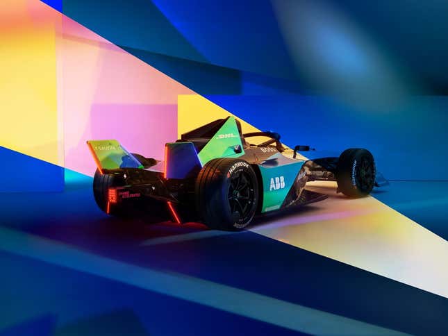 Image for article titled Formula E's Gen 3 Racer Is A 200 MPH Triangle