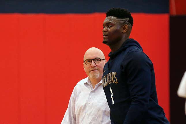 David Griffin and the Pelicans are trying to protect Zion in a way the NHL would never think to do.