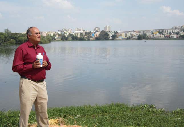 T. Sampath Kumar, the Bangalore-based inventor of Nualgi.