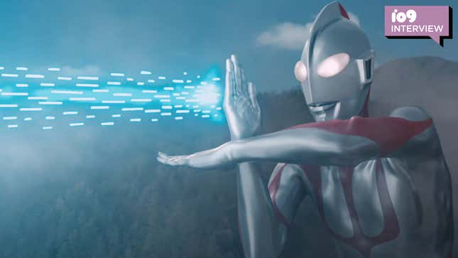 Ultraman strikes a pose