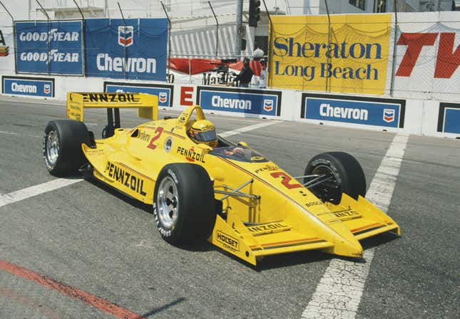 Rick Mears at the 1990 Long Beach Grand Prix