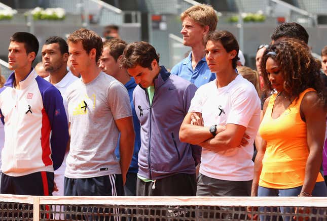 THERE ARE SO MANY GREAT TENNIS PLAYERS RIGHT NOW