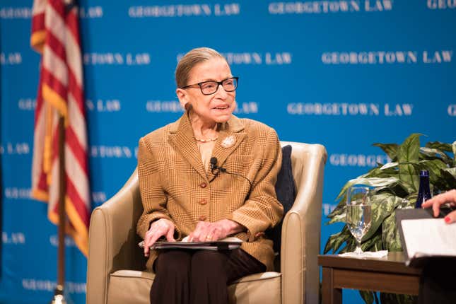RBG at Georgetown University Law Center