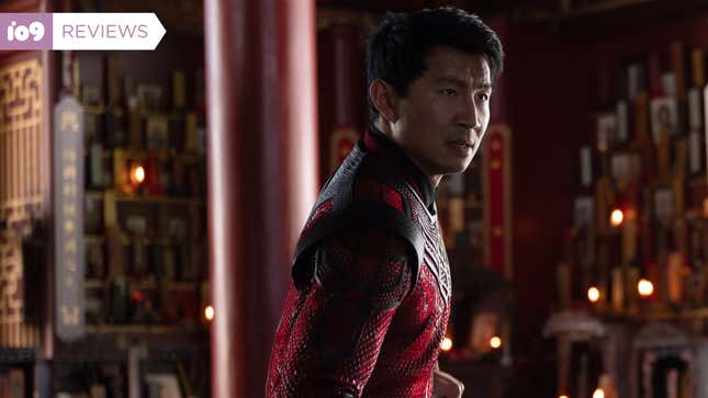 Simu Liu as Shang-Chi in Marvel's Shang-Chi and the Legend of the Ten Rings.