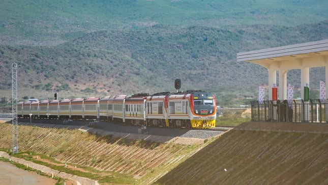 Image for article titled A Chinese Train and Unfinished Railway Could Decide The Next President of Kenya