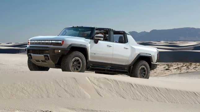 Image for article titled Cower In Your Homes, The GMC Hummer EV Comes Out In December