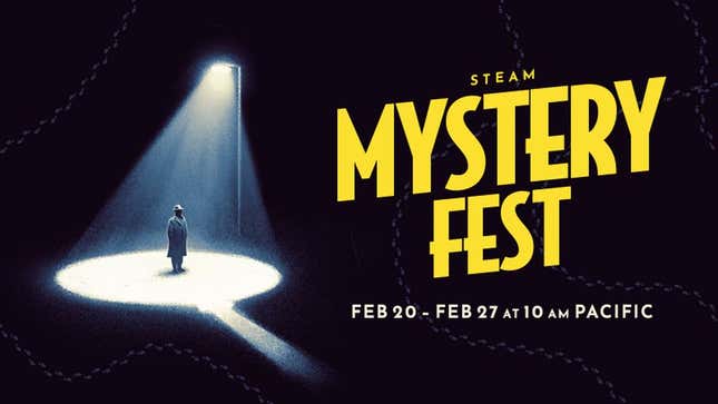 The Steam Mystery Fest logo.