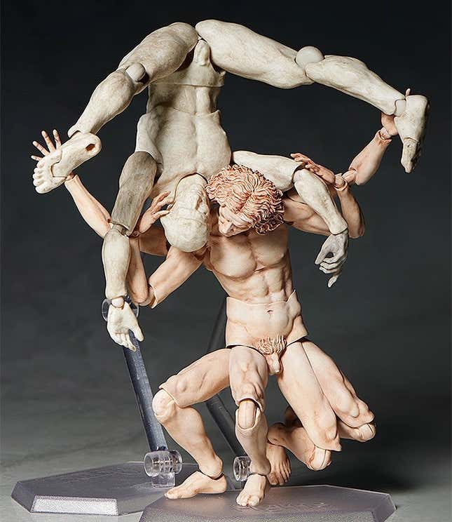Image for article titled Fine Art Becomes Finer (and Hilarious) Action Figures