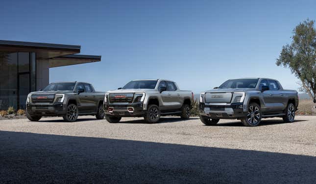 Image for article titled The 2024 GMC Sierra EV Denali Is a 754-HP Luxury Electric Pickup Truck