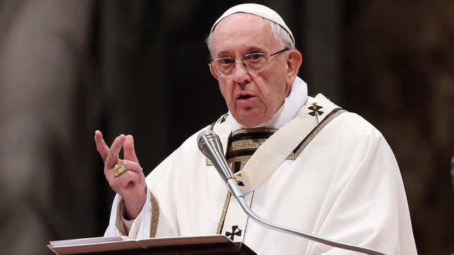 Image for article titled The Onion Looks Back At Pope Francis’ First 10 Years At A Dead End Job