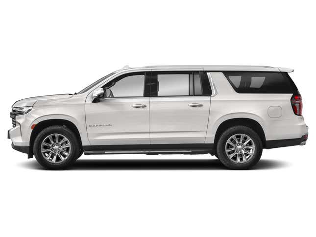 Chevrolet Suburban / 2WD 4dr LT 2023. Profile, Facing to the Left