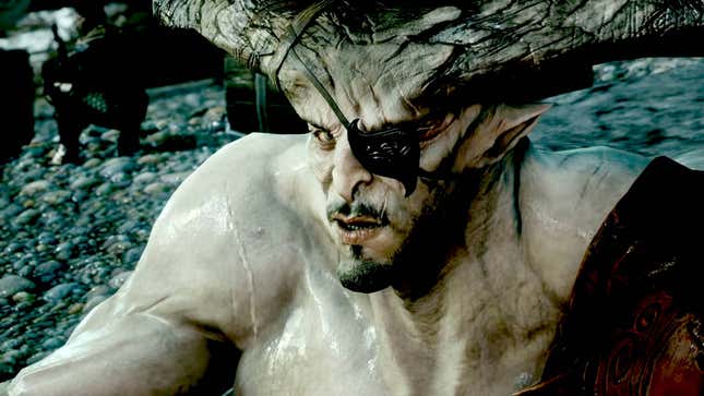The Iron Bull looks out of his one good eye.