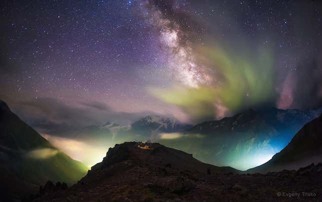 "Above the Light Pollution" by Evgeny Trisko of Russia