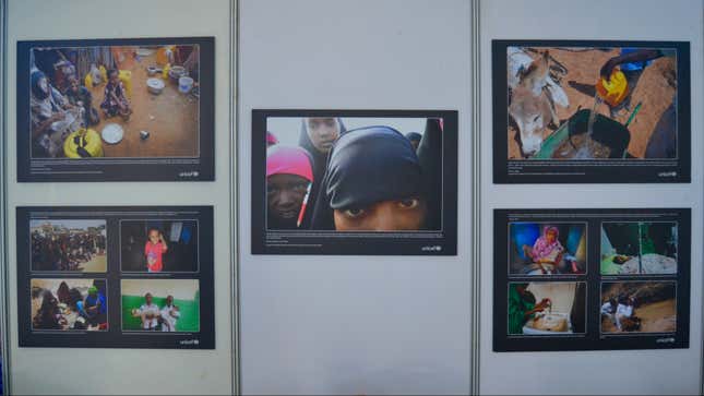 The book fair also featured photography from local and diaspora photographers