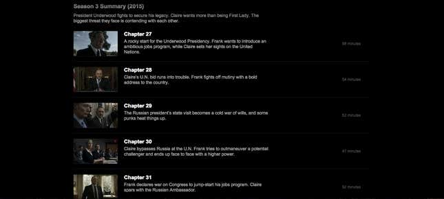 Image for article titled Netflix briefly put the third season of “House of Cards” online, then pulled it