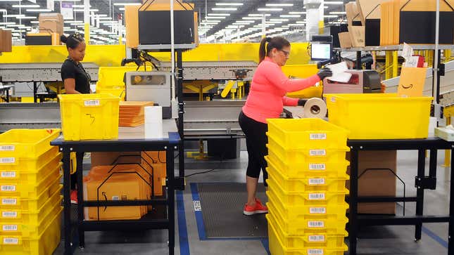 Image for article titled Worst Ways Amazon Exploits Workers During Black Friday
