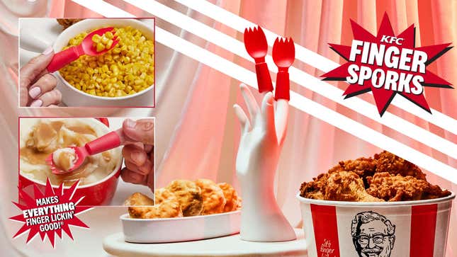 Image for article titled KFC Creates a New Way to Lick Our Fingers