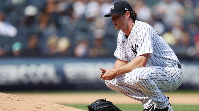 Gerrit Cole and the Yankees are struggling to the finish line.