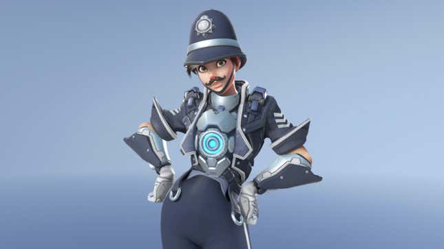 The latest Overwatch 2 cop skin for Tracer