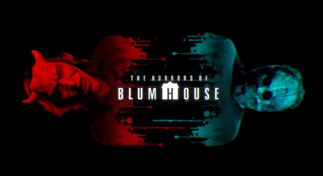 The Horrors of Blumhouse logo