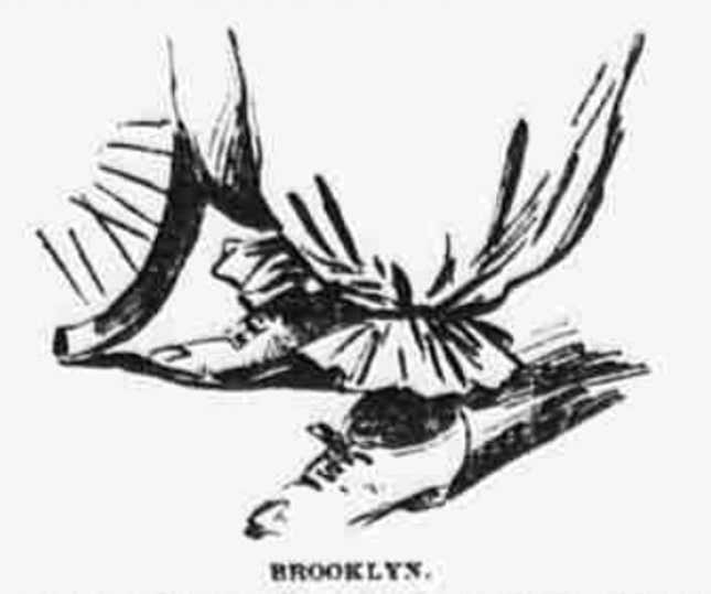 Drawing of lady's legs in bikewear