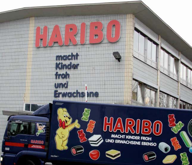 Haribo’s factory, still in Bonn