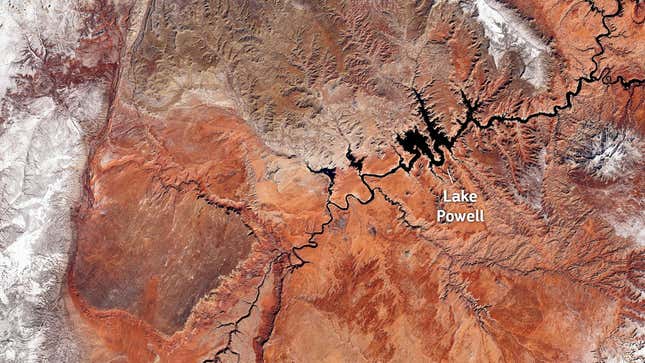 Image for article titled Lake Powell Is in Big Trouble