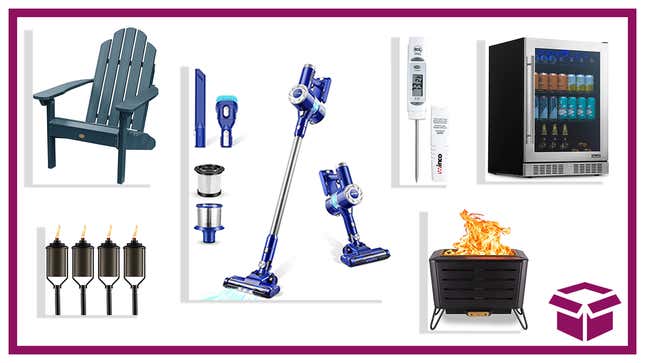 Kickstart your summer with major sales on must-haves like cordless vacuums, patio furniture, and household linens.