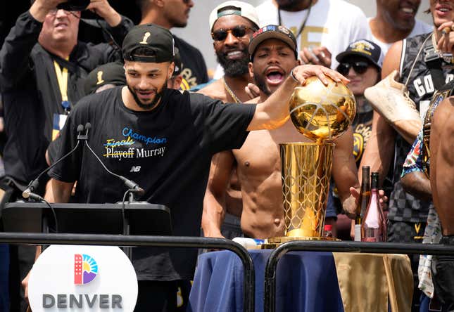Some have questioned whether winning an NBA title qualifies as being a ‘world champion’.