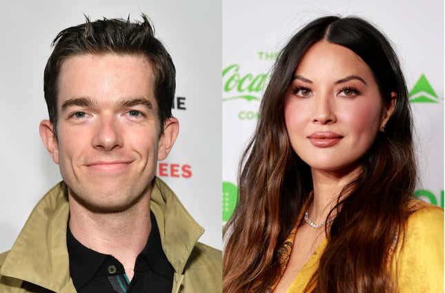 Image for article titled John Mulaney and Olivia Munn Are Having a Grand Time on Baby Playdates