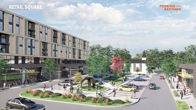 For lease mixed income with affordable and market rate offerings. Retail grocery, goods and services, food and beverage, medical and pharmacy planned.