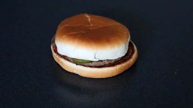 Image for article titled Look What Happens When You Leave A McDonald’s Hamburger Out On A Counter For A Year