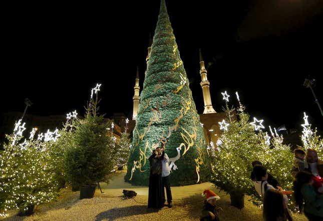 Image for article titled Photos: See the world light up for the holidays