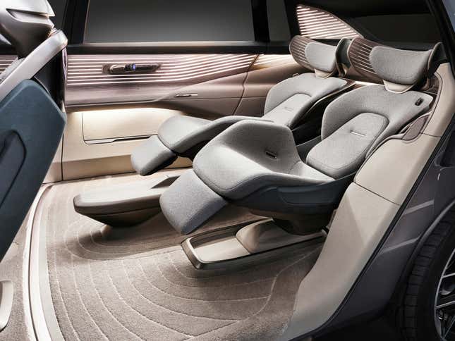 Image for article titled New Balance Dads Everywhere Rejoice, For The Audi Urbansphere Concept Is All Grille Look Now