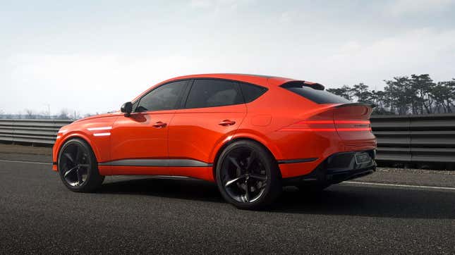 Image for article titled The Genesis GV80 Coupe Concept Sure Looks Like a Production-Ready Fastback SUV